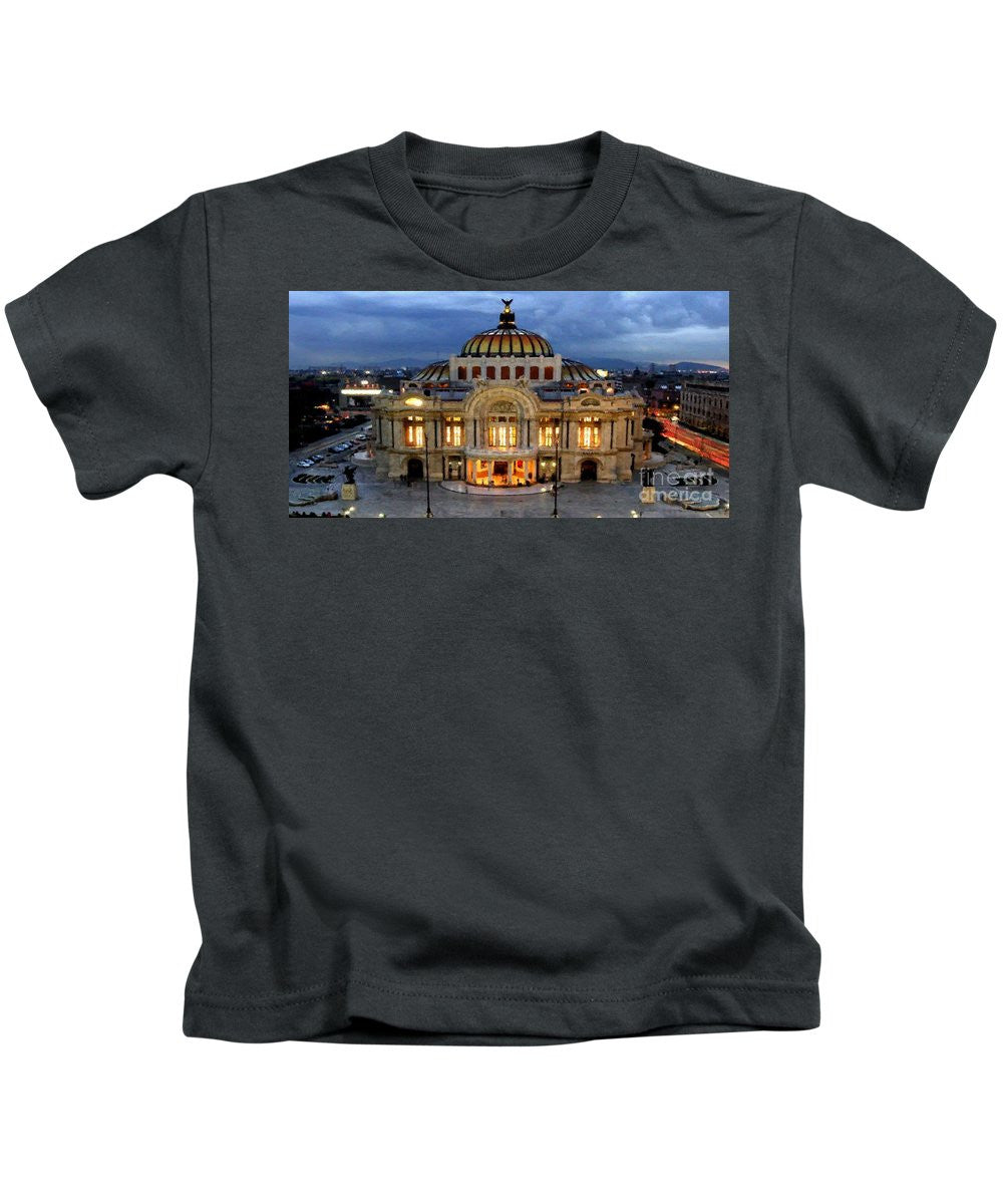 Kids T-Shirt - Palacio De Bellas Artes Mexico