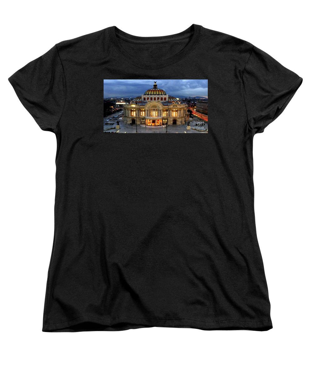 T-Shirt Femme (Coupe Standard) - Palacio De Bellas Artes Mexique