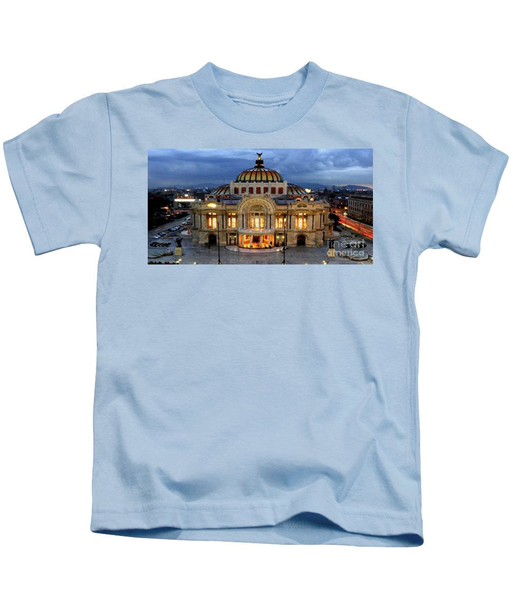 Kids T-Shirt - Palacio De Bellas Artes Mexico