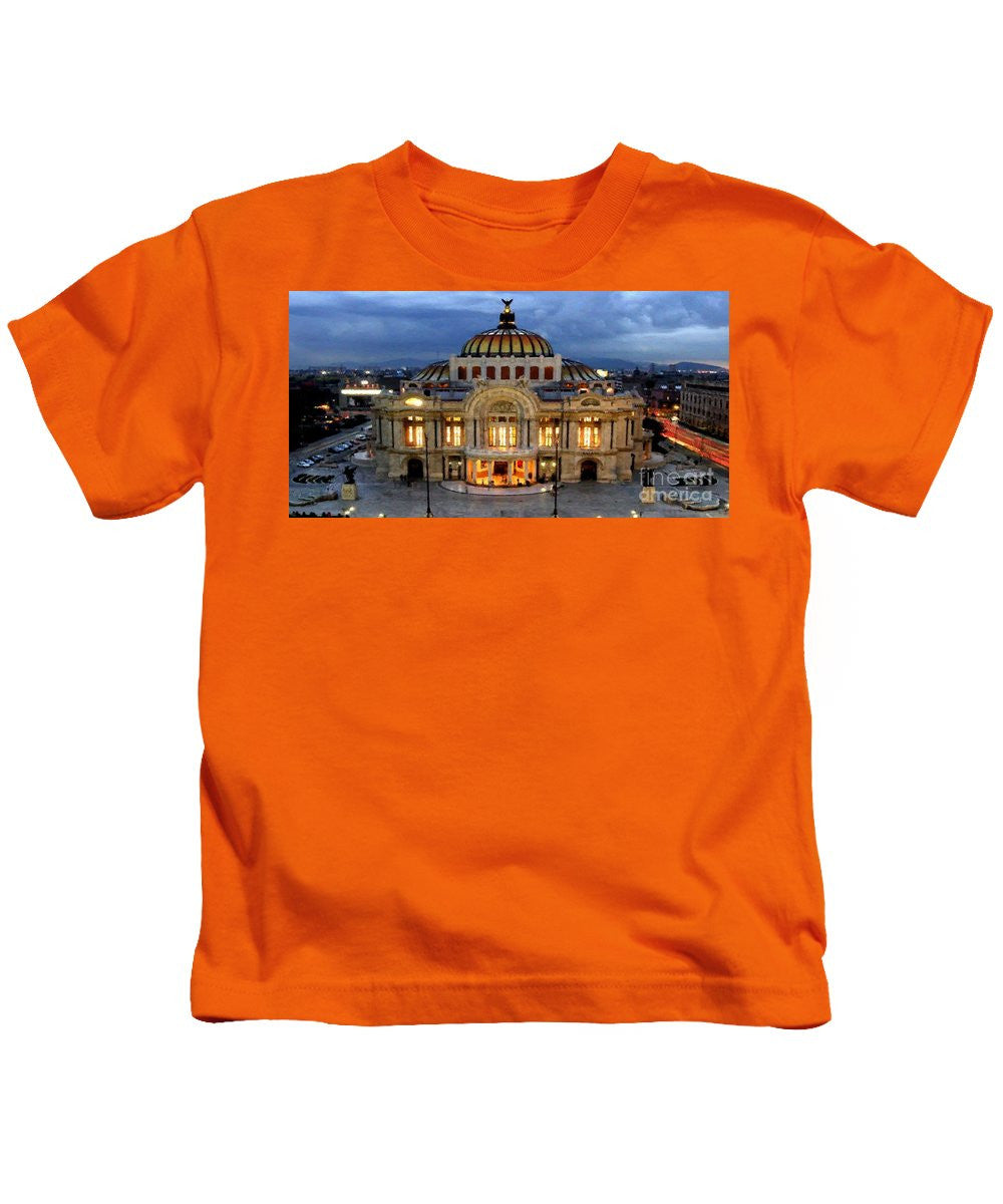 Kids T-Shirt - Palacio De Bellas Artes Mexico