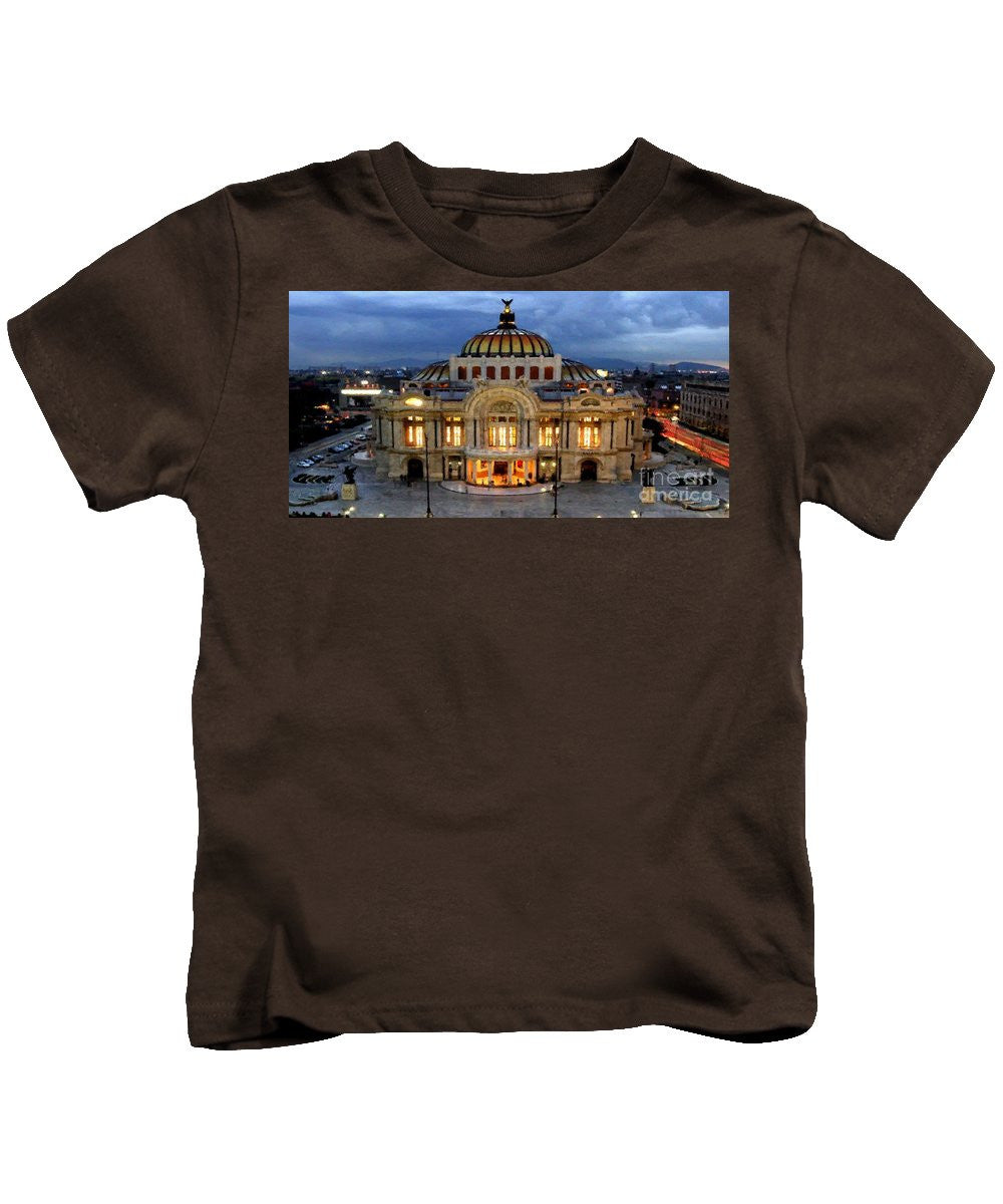 Kids T-Shirt - Palacio De Bellas Artes Mexico