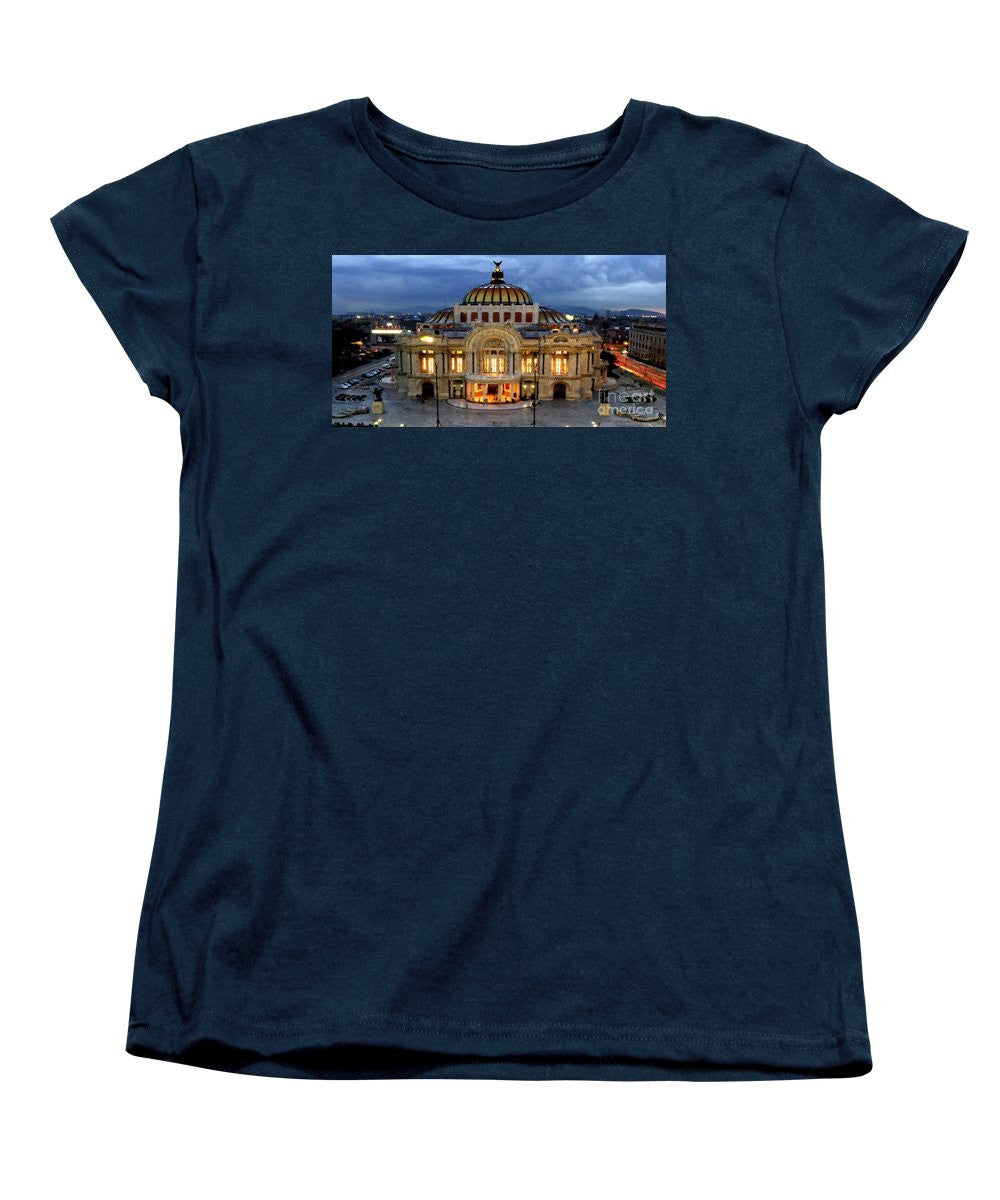 T-Shirt Femme (Coupe Standard) - Palacio De Bellas Artes Mexique