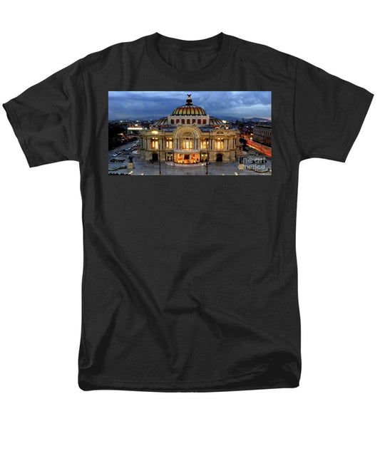 T-shirt pour hommes (coupe régulière) - Palacio De Bellas Artes Mexique