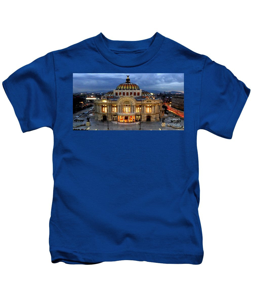 Kids T-Shirt - Palacio De Bellas Artes Mexico