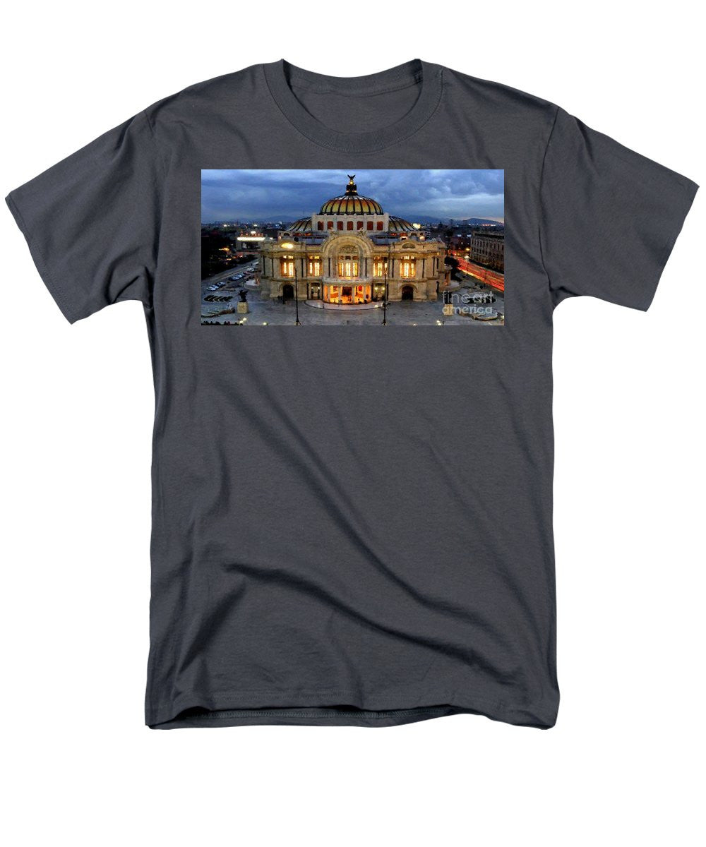 Men's T-Shirt  (Regular Fit) - Palacio De Bellas Artes Mexico