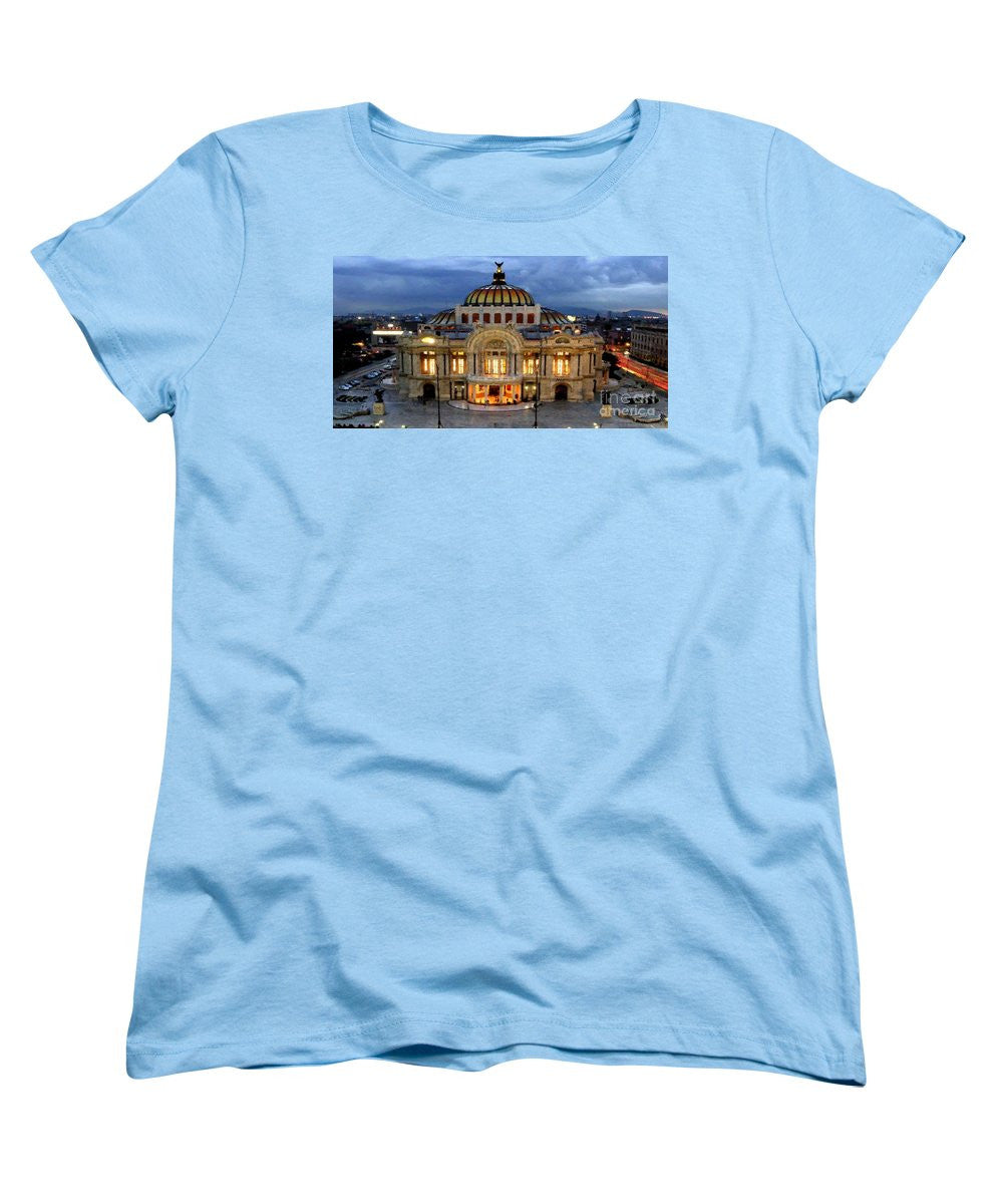 T-Shirt Femme (Coupe Standard) - Palacio De Bellas Artes Mexique