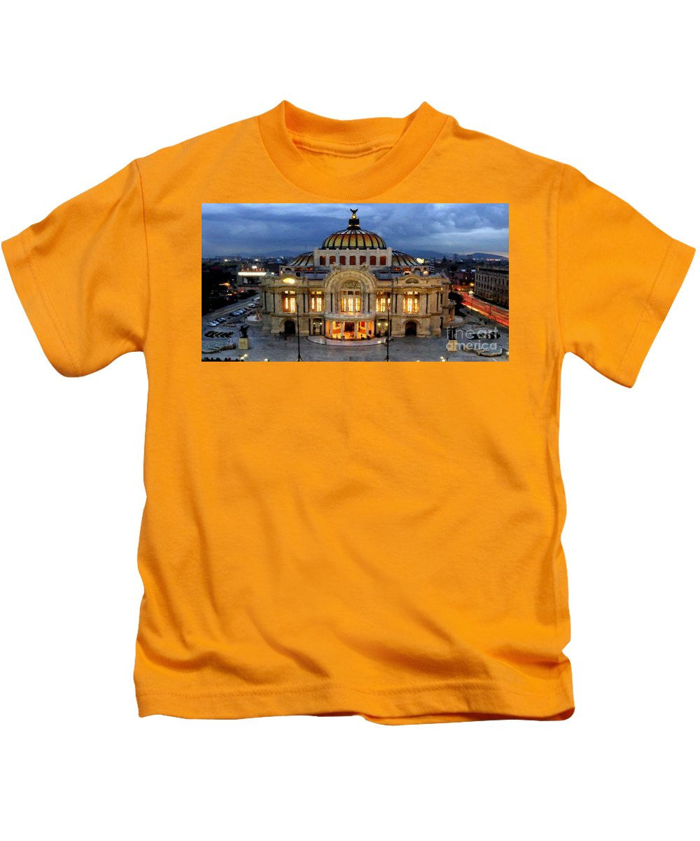 Kids T-Shirt - Palacio De Bellas Artes Mexico