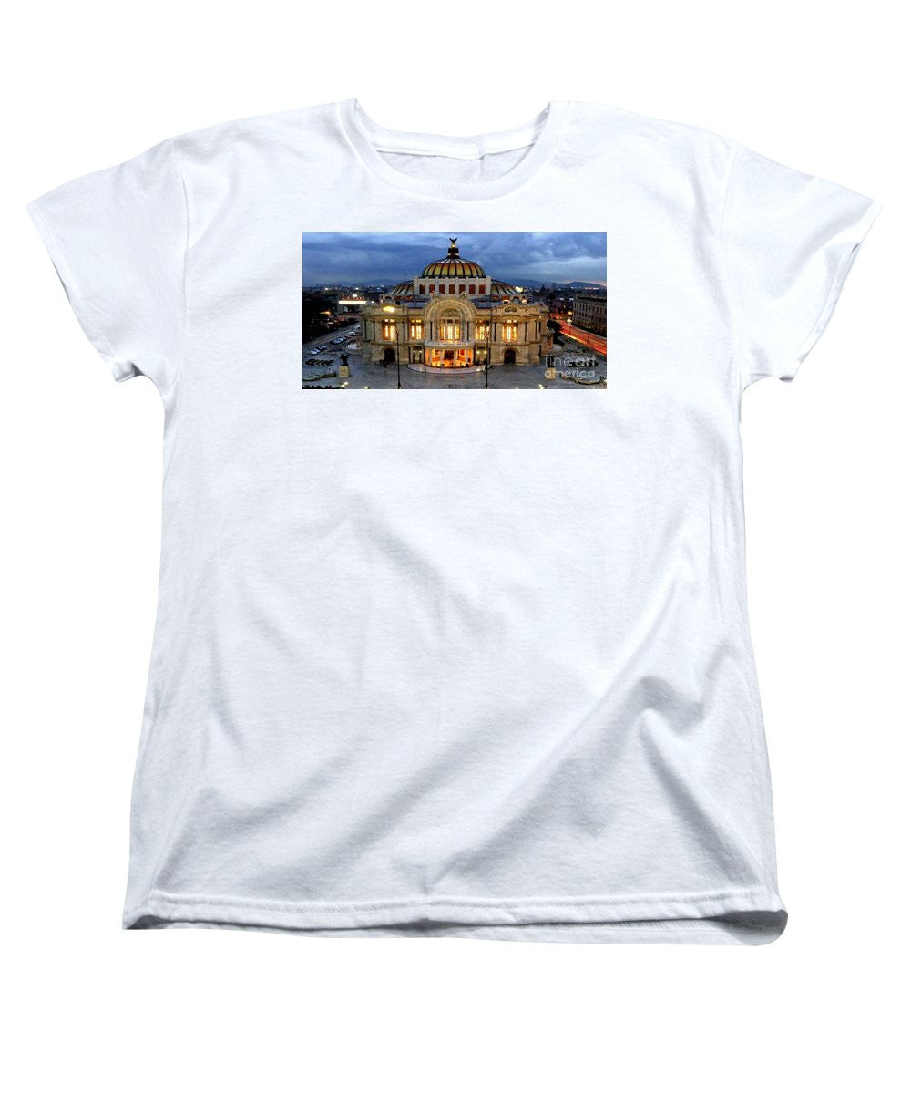 T-Shirt Femme (Coupe Standard) - Palacio De Bellas Artes Mexique