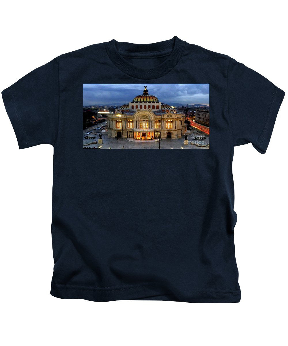 Kids T-Shirt - Palacio De Bellas Artes Mexico