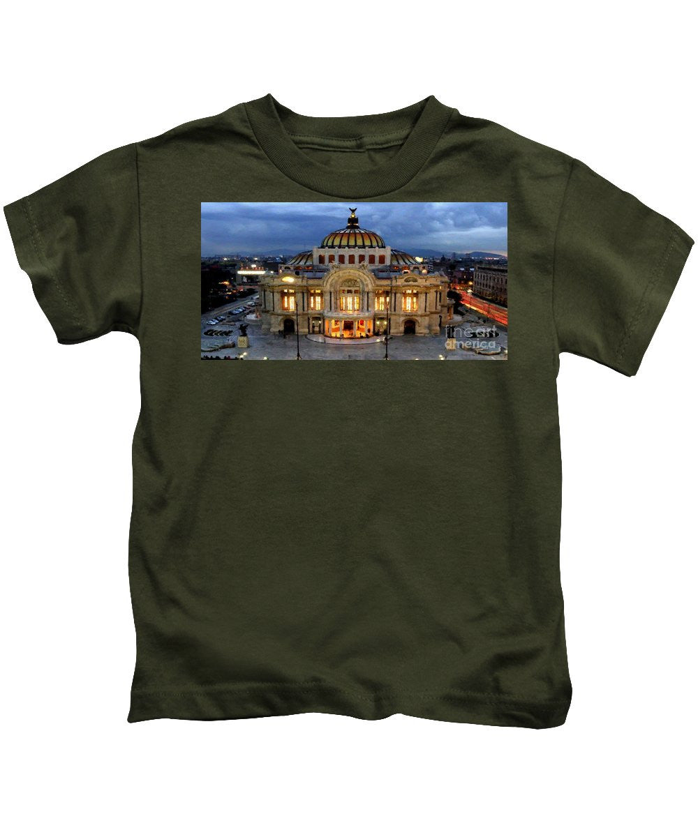 Kids T-Shirt - Palacio De Bellas Artes Mexico