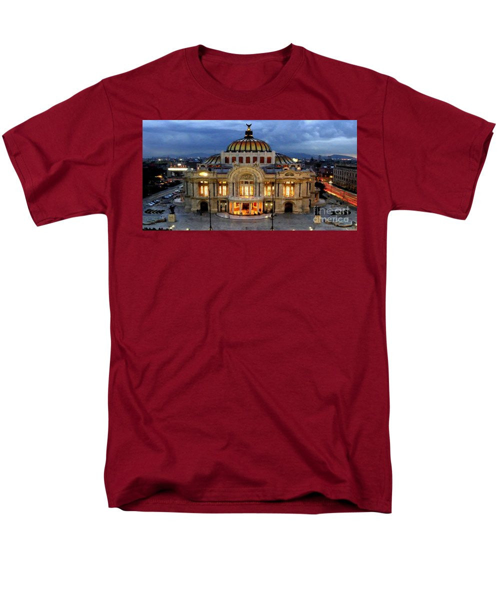 Men's T-Shirt  (Regular Fit) - Palacio De Bellas Artes Mexico