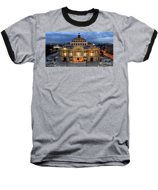 Baseball T-Shirt - Palacio De Bellas Artes Mexico