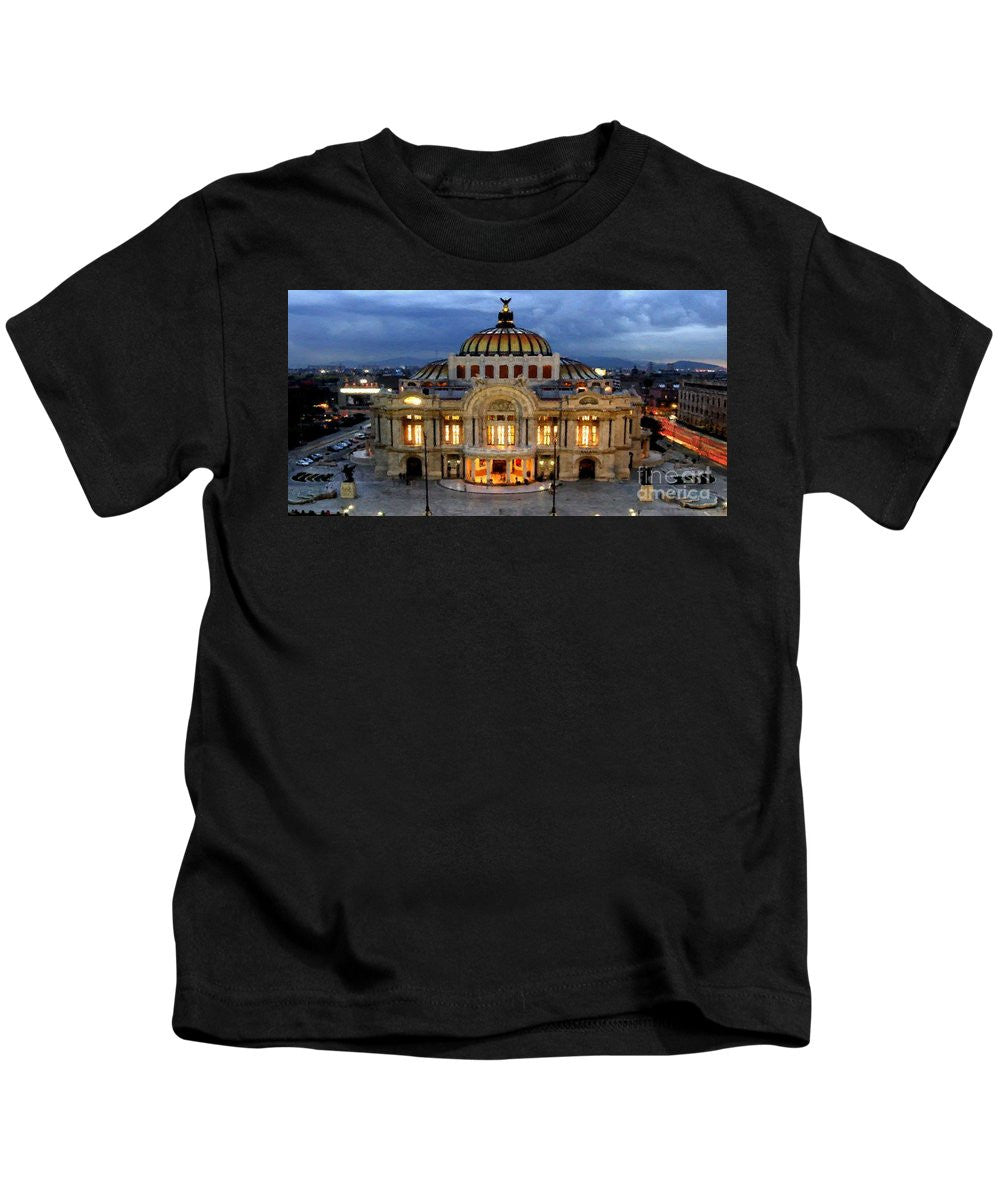 Kids T-Shirt - Palacio De Bellas Artes Mexico