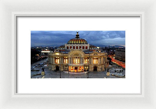 Framed Print - Palacio De Bellas Artes Mexico