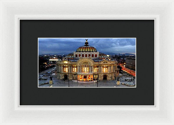 Framed Print - Palacio De Bellas Artes Mexico