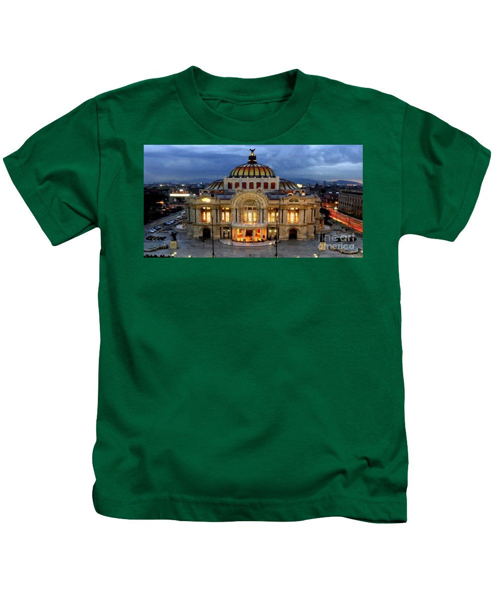 Kids T-Shirt - Palacio De Bellas Artes Mexico