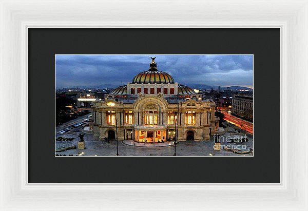 Framed Print - Palacio De Bellas Artes Mexico