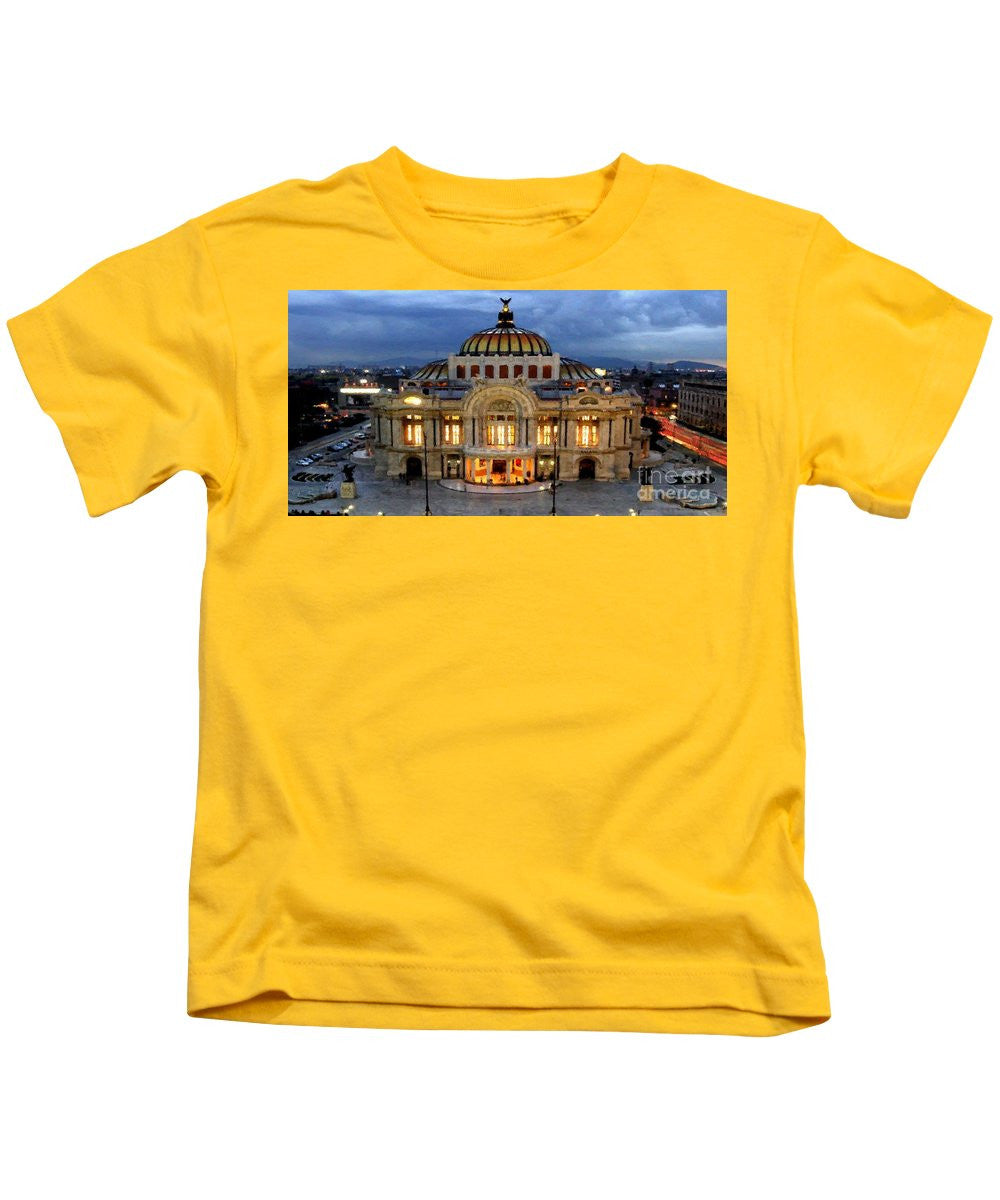 Kids T-Shirt - Palacio De Bellas Artes Mexico