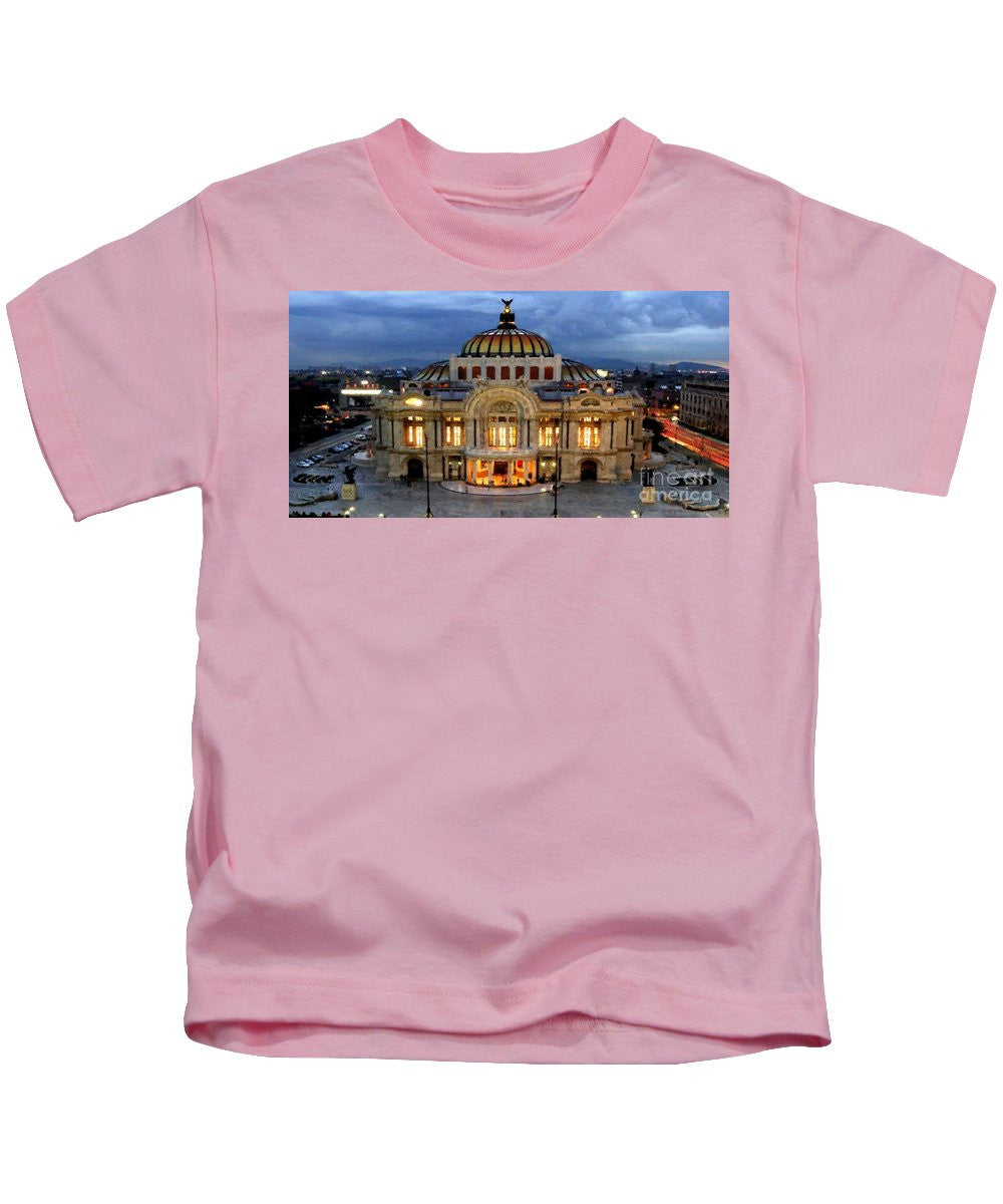 Kids T-Shirt - Palacio De Bellas Artes Mexico