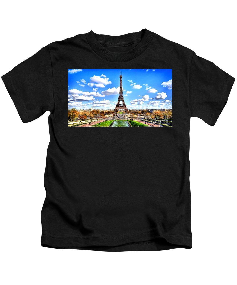 Kids T-Shirt - Paris Eiffel Tower