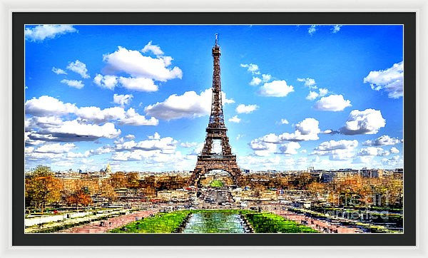 Framed Print - Paris Eiffel Tower