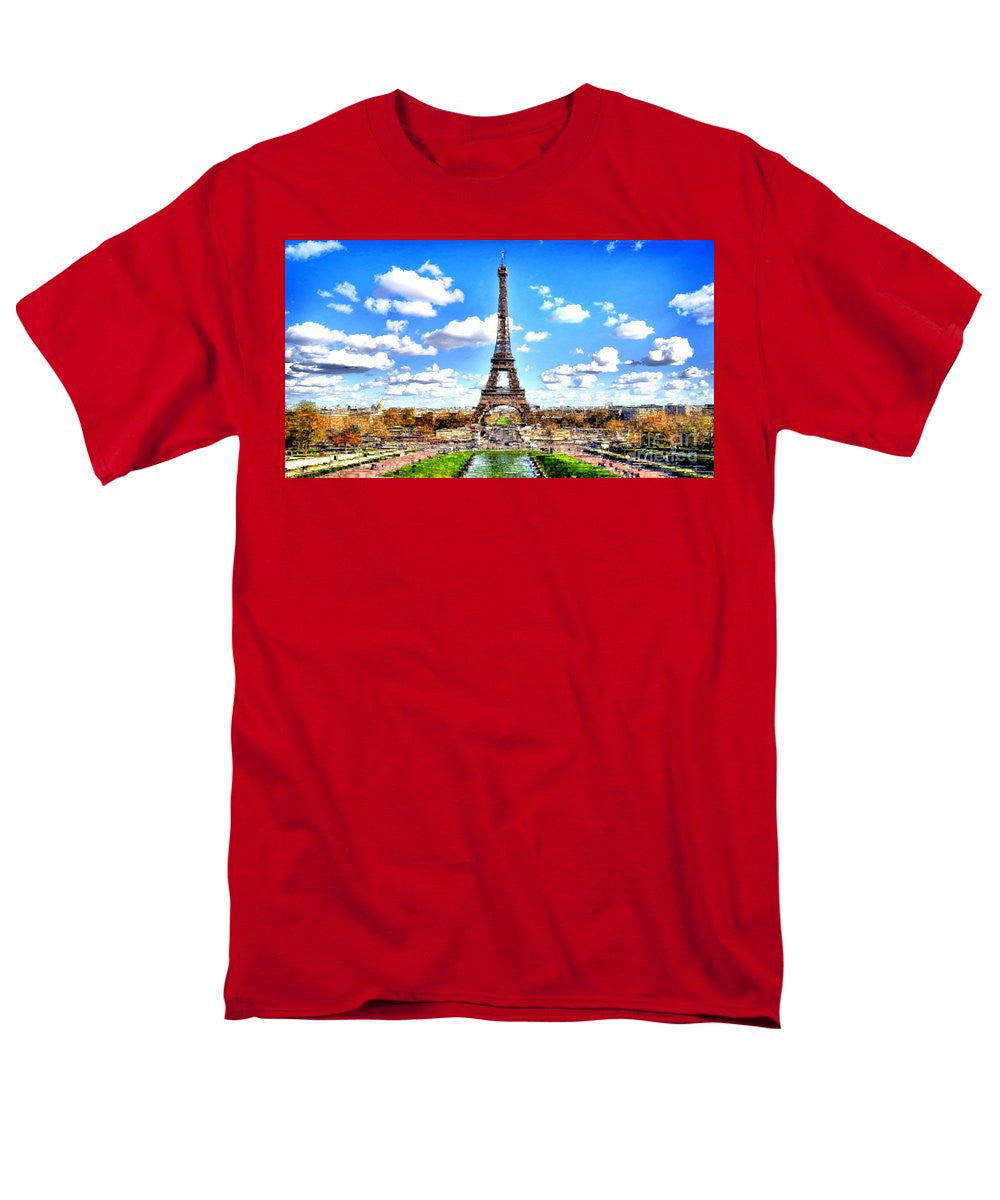 Men's T-Shirt  (Regular Fit) - Paris Eiffel Tower