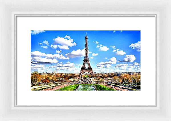 Framed Print - Paris Eiffel Tower