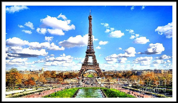 Framed Print - Paris Eiffel Tower