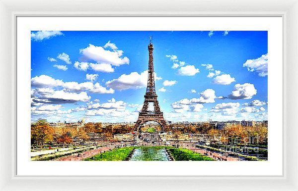 Framed Print - Paris Eiffel Tower