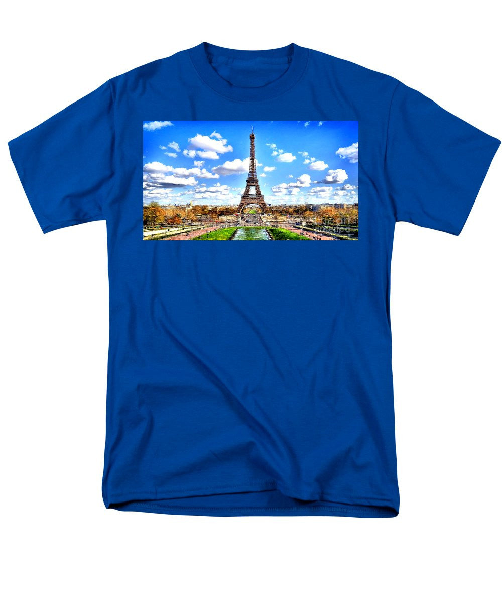 Men's T-Shirt  (Regular Fit) - Paris Eiffel Tower