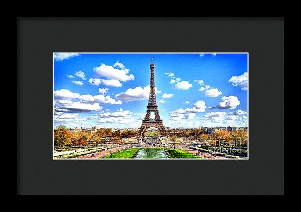 Framed Print - Paris Eiffel Tower