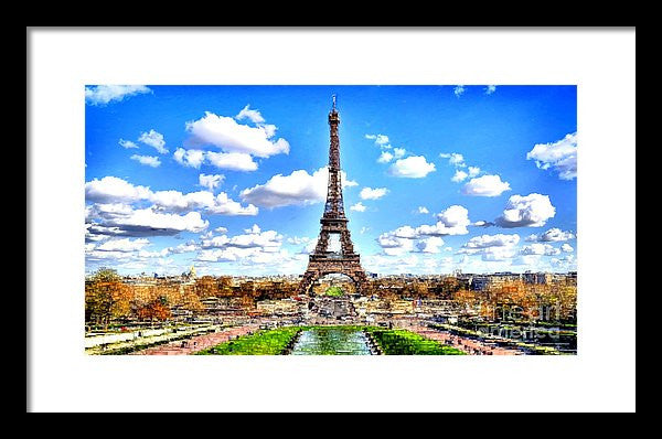 Framed Print - Paris Eiffel Tower