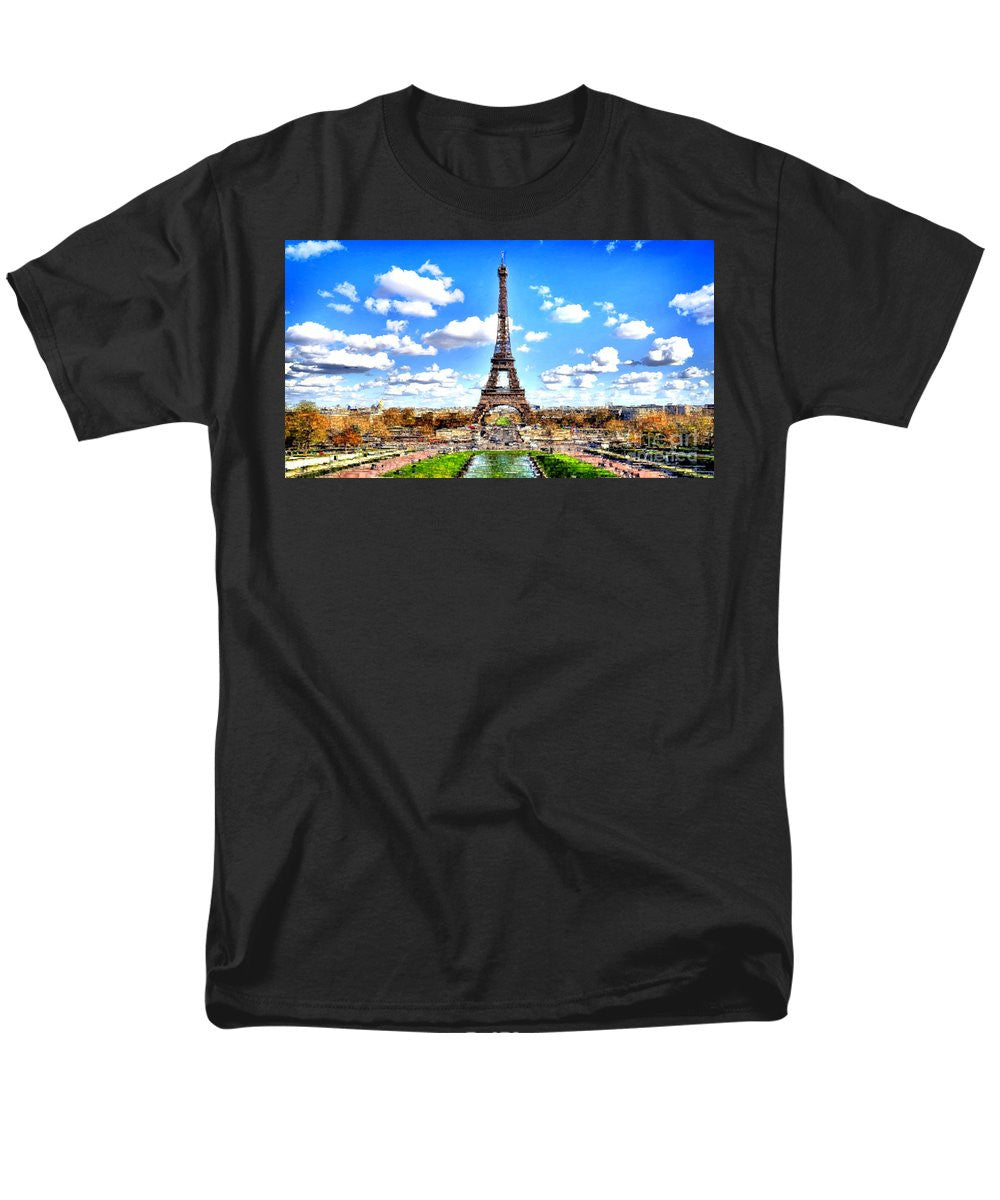 Men's T-Shirt  (Regular Fit) - Paris Eiffel Tower