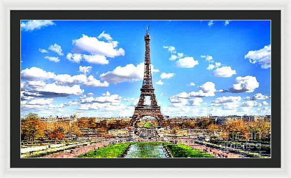 Framed Print - Paris Eiffel Tower