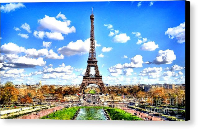 Canvas Print - Paris Eiffel Tower
