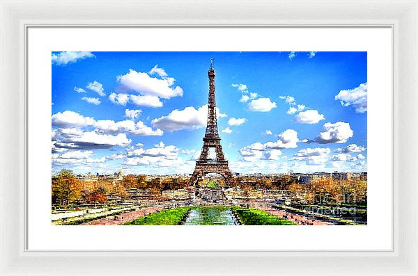 Framed Print - Paris Eiffel Tower