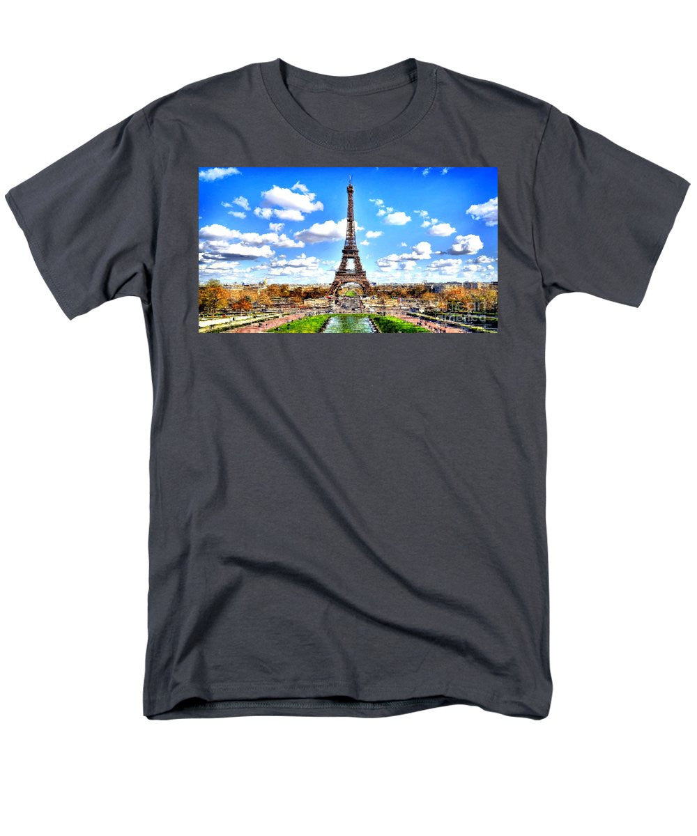 Men's T-Shirt  (Regular Fit) - Paris Eiffel Tower