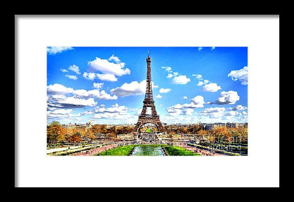 Framed Print - Paris Eiffel Tower