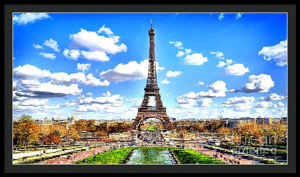 Framed Print - Paris Eiffel Tower