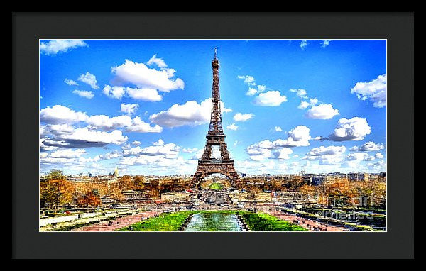 Framed Print - Paris Eiffel Tower