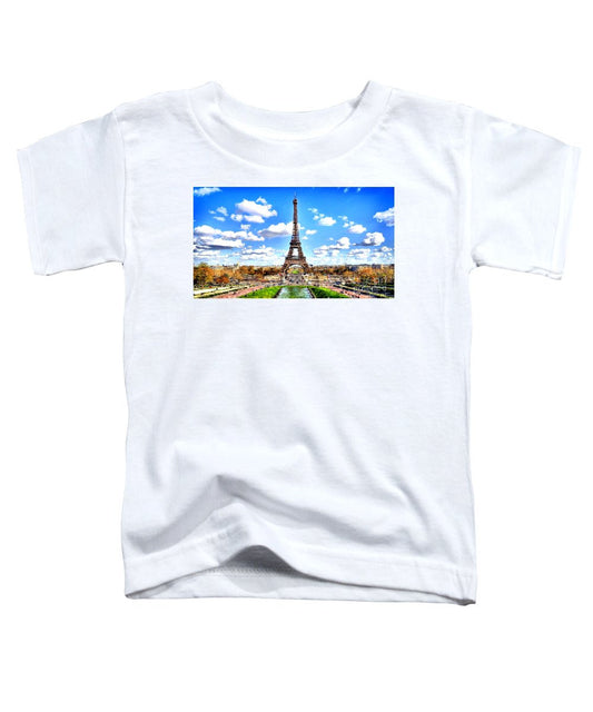 Toddler T-Shirt - Paris Eiffel Tower