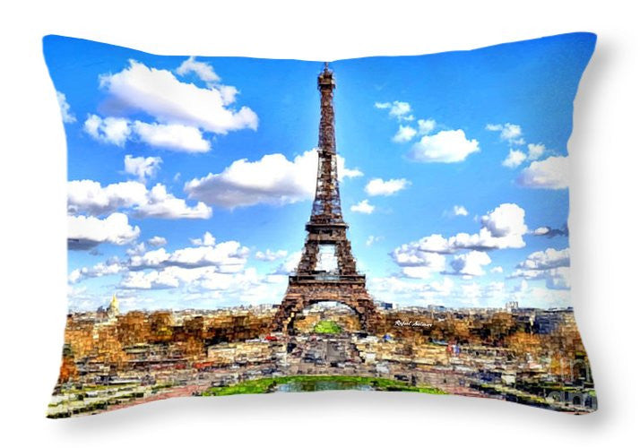 Throw Pillow - Paris Eiffel Tower