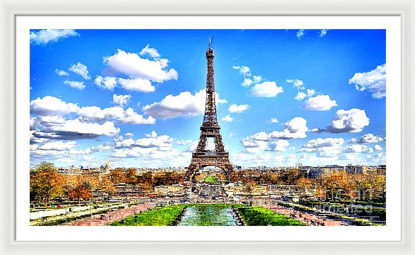 Framed Print - Paris Eiffel Tower