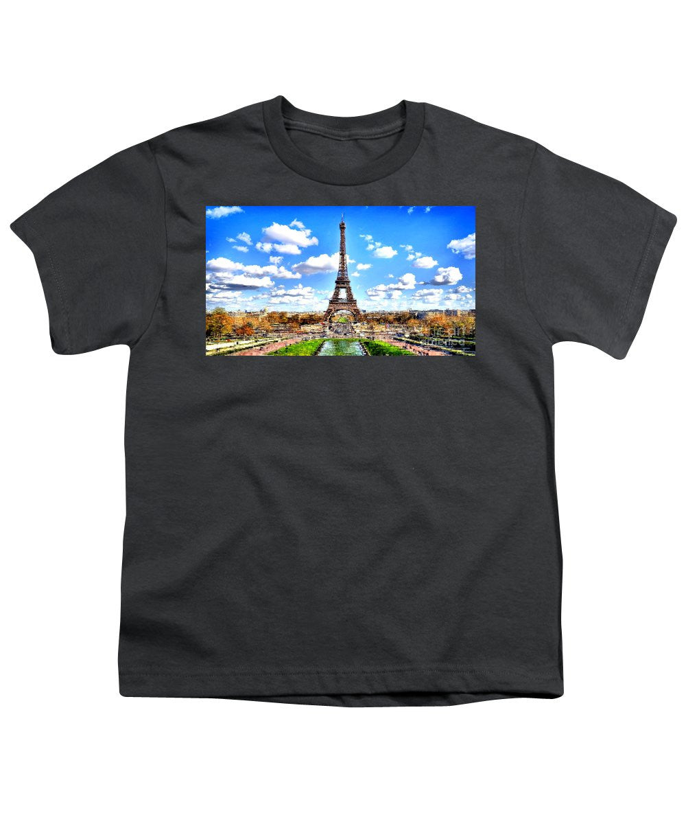 Youth T-Shirt - Paris Eiffel Tower