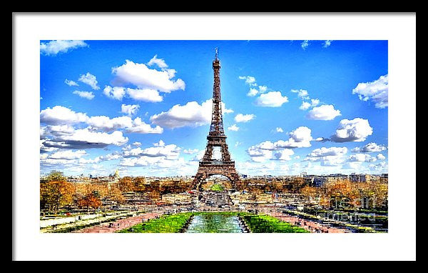 Framed Print - Paris Eiffel Tower