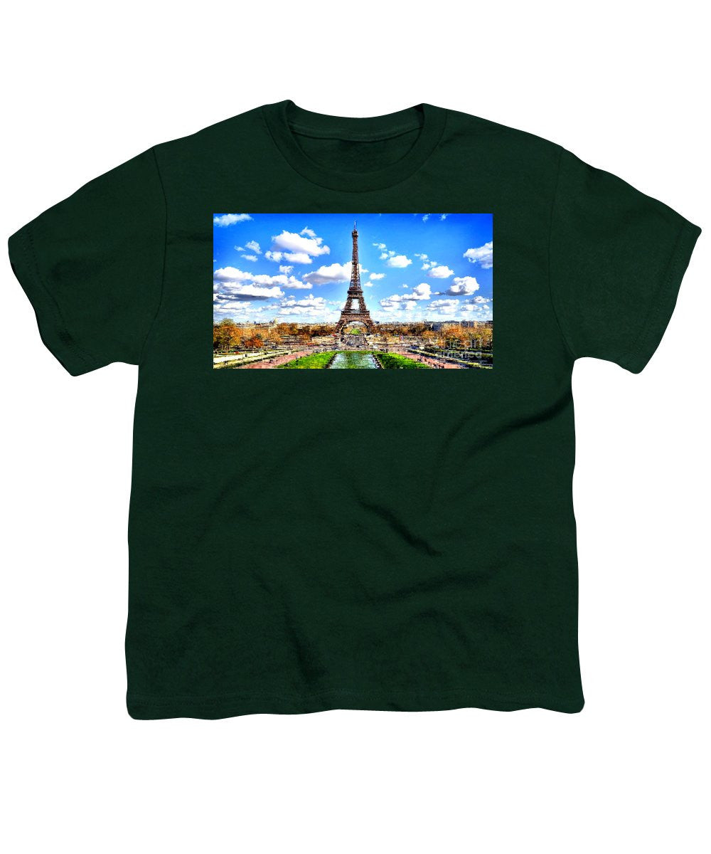 Youth T-Shirt - Paris Eiffel Tower