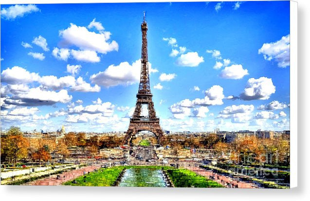 Canvas Print - Paris Eiffel Tower