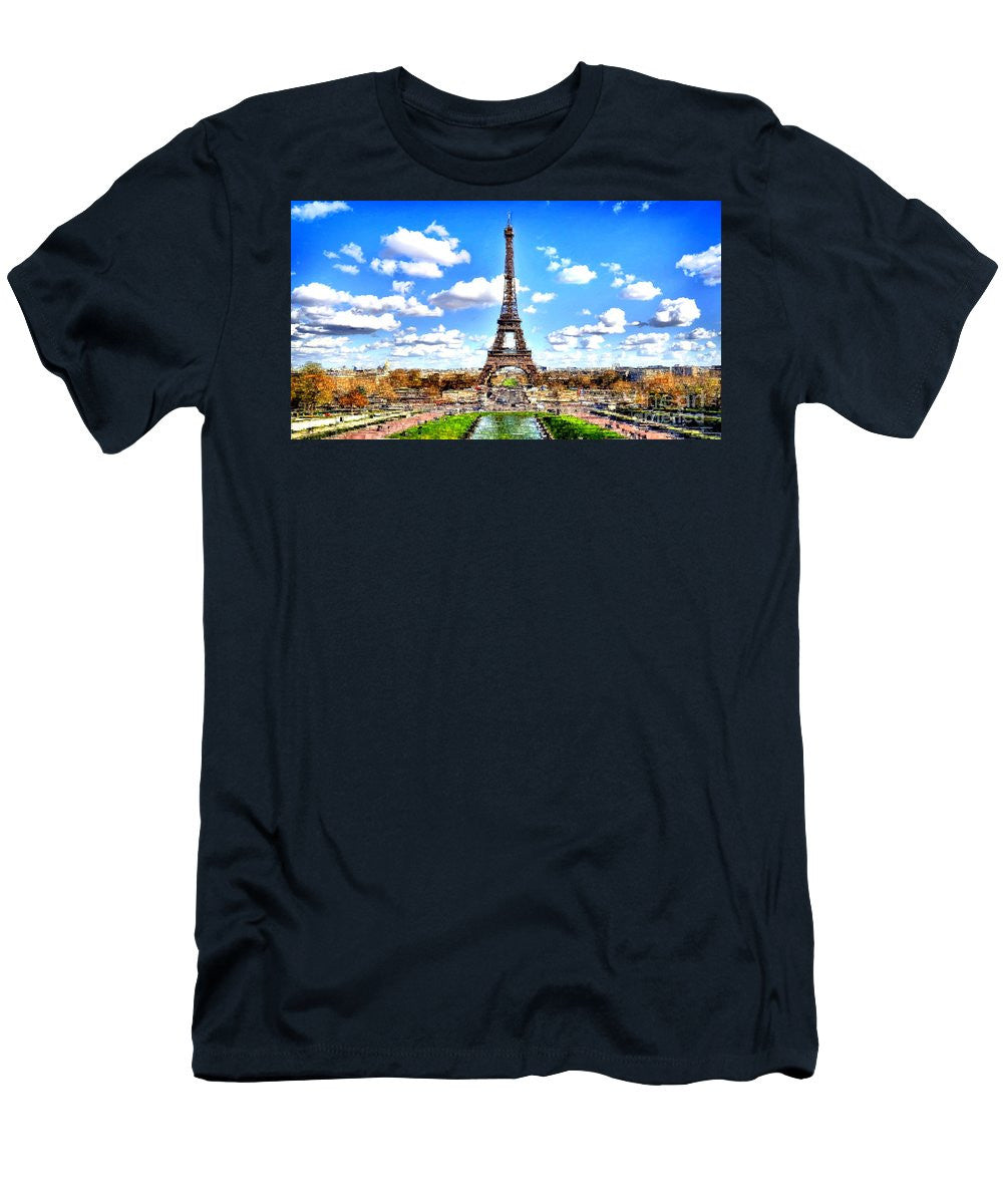 Men's T-Shirt (Slim Fit) - Paris Eiffel Tower