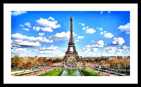 Framed Print - Paris Eiffel Tower