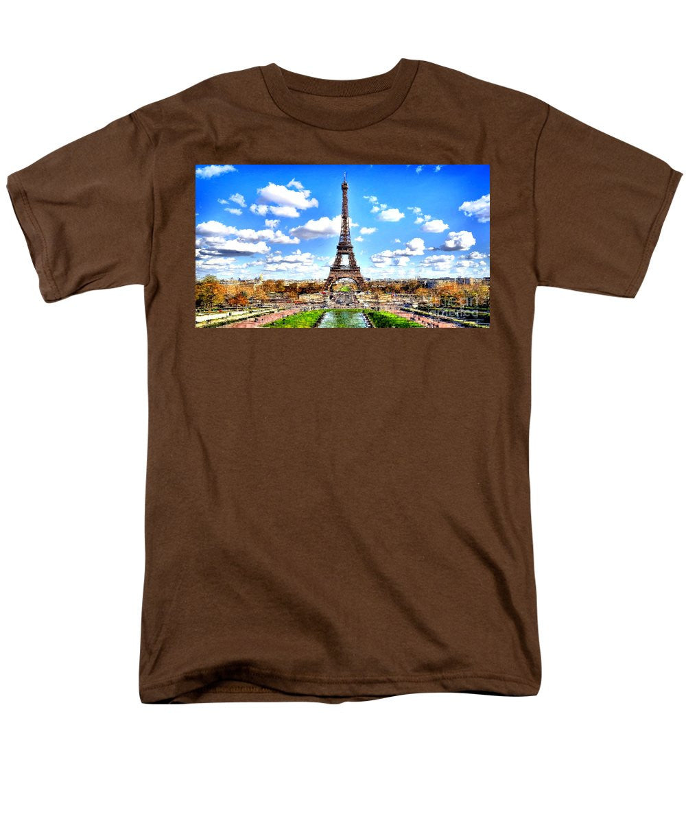 Men's T-Shirt  (Regular Fit) - Paris Eiffel Tower